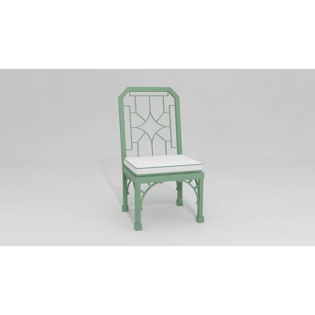 Victorian Style Garden Side Chair - Outdoor Dining Tables & Chairs - The Well Appointed House