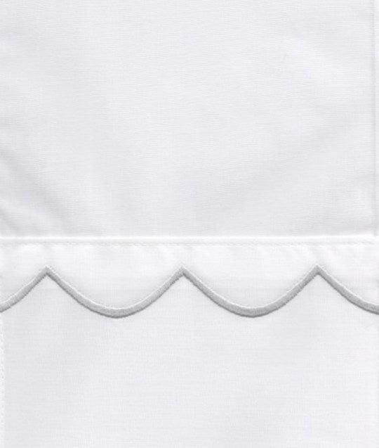 Vivian Duvet Cover with Scallop Embroidery - Duvet Covers - The Well Appointed House