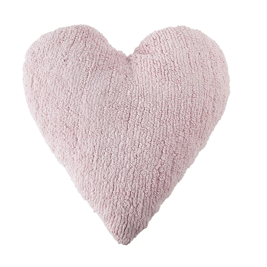 Washable Pink Heart Children’s Pillow - Little Loves Pillows - The Well Appointed House