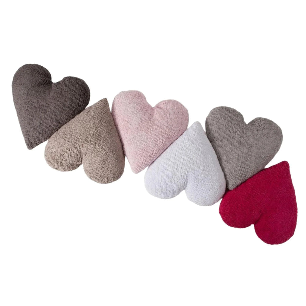 Washable Pink Heart Children’s Pillow - Little Loves Pillows - The Well Appointed House