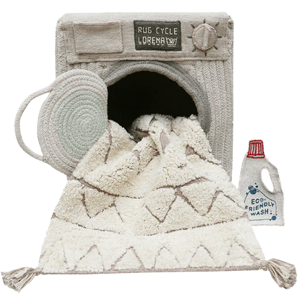 Washing Machine Play Basket For Kids - The Well Appointed House 