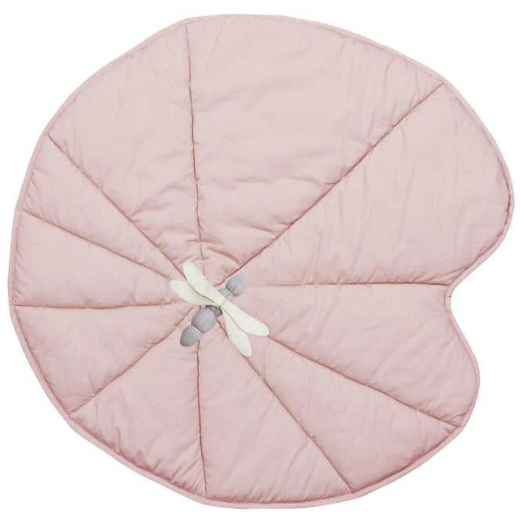 Water Lily Baby Play Mat in Vintage Nude - The Well Appointed House 