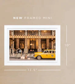 Welcome to The Plaza Hotel Mini Framed Print by Gray Malin - Photography - The Well Appointed House