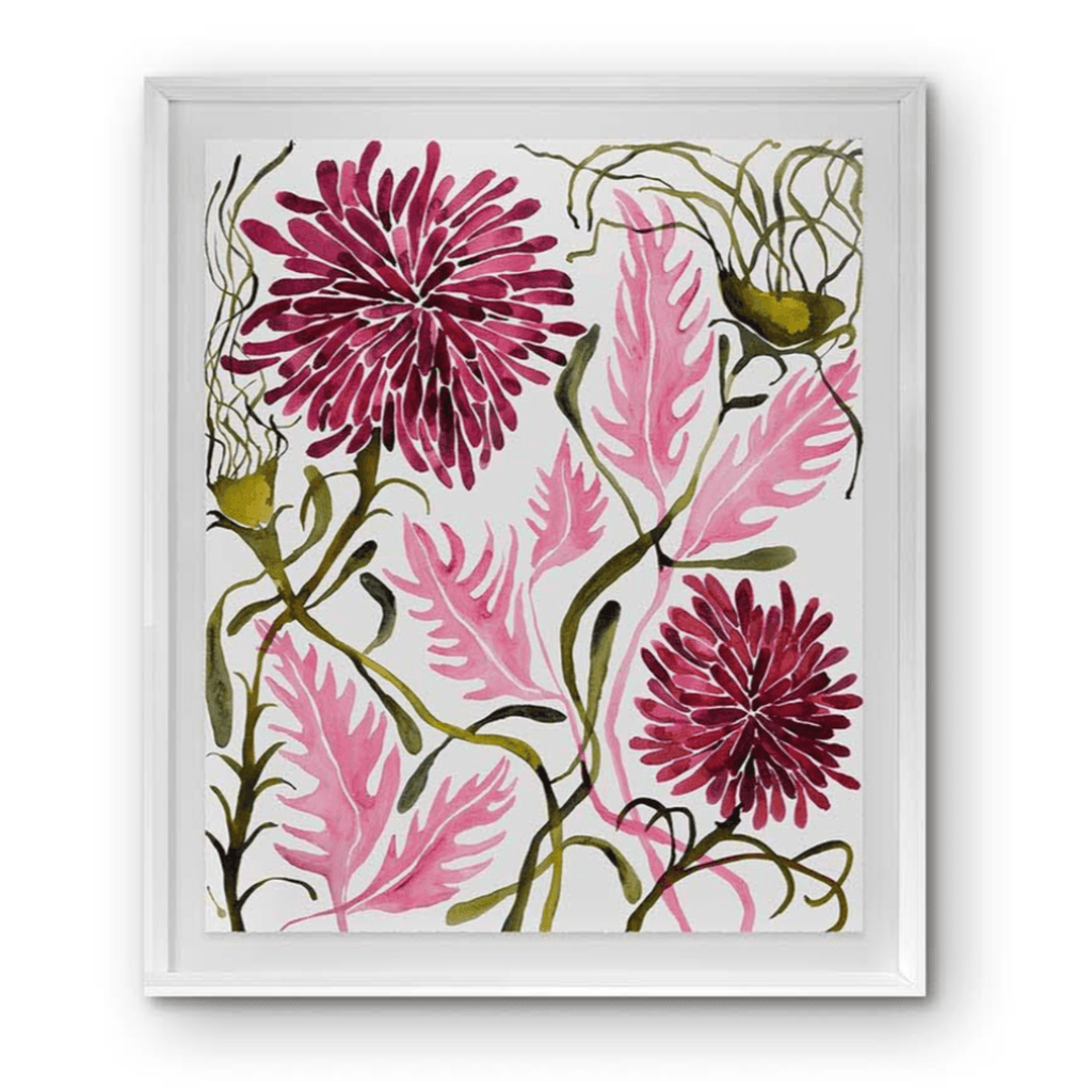 Wildflowers XVIII Framed Wall Art - Paintings - The Well Appointed House