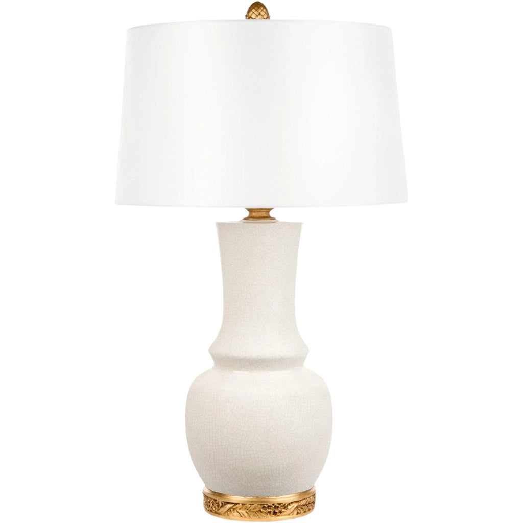 Wyndham Blanc Table Lamp - Table Lamps - The Well Appointed House