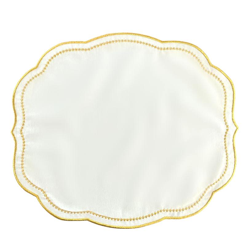 Studio Collection: Charlotte Gold Placemat - Well Appointed House