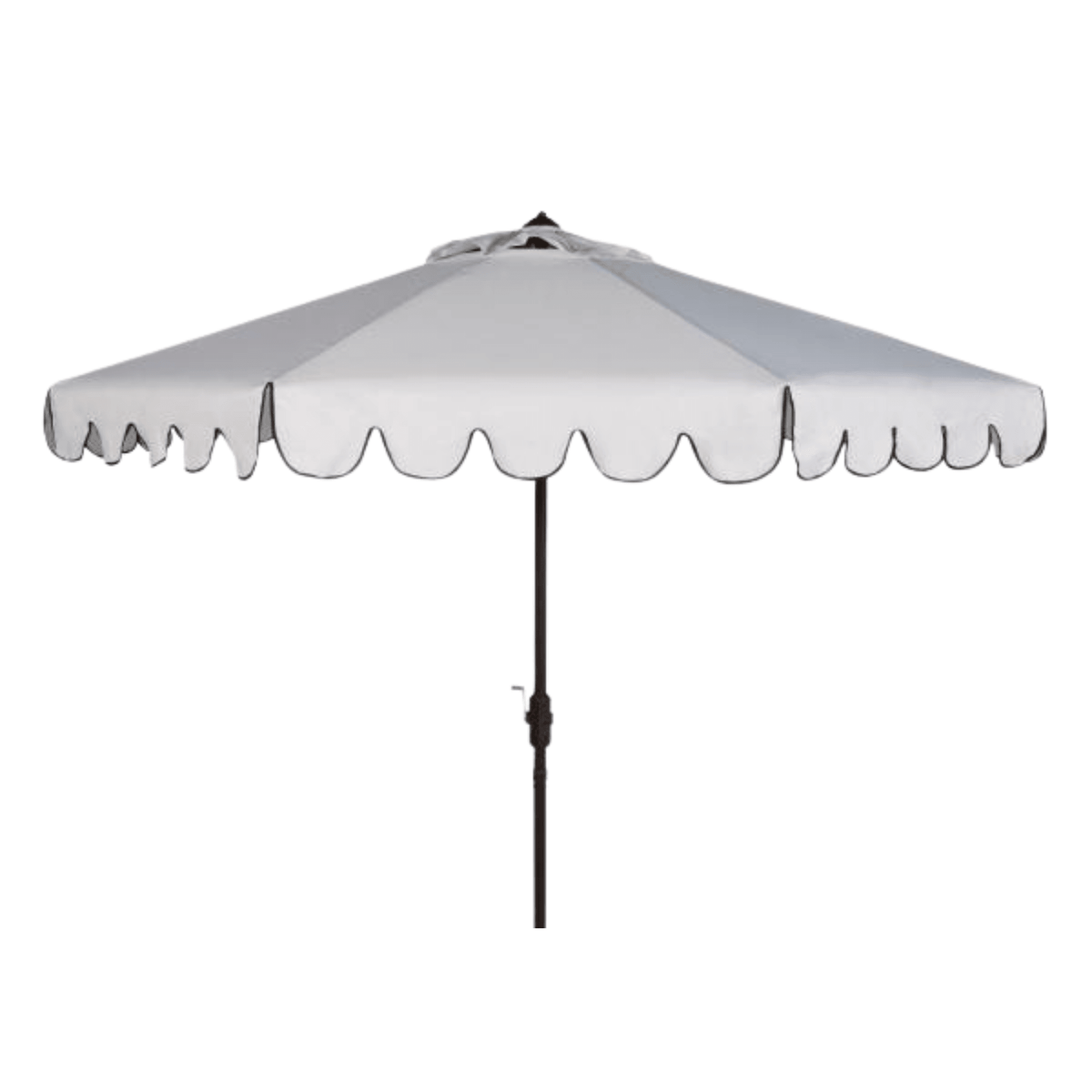 Safavieh Venice Single Scallop Outdoor Umbrella