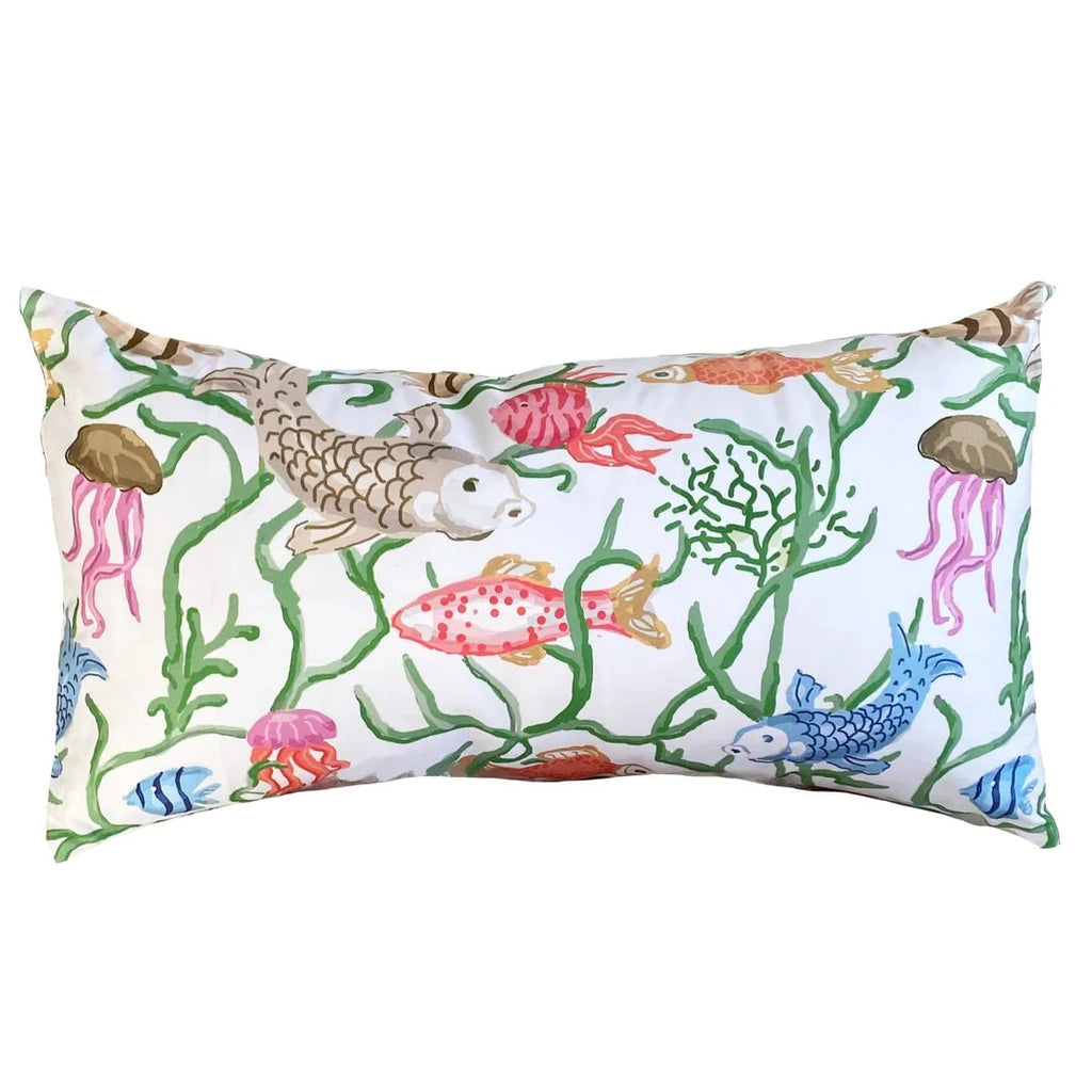 Fish Ditty in Multi Pillow - the well appointed house