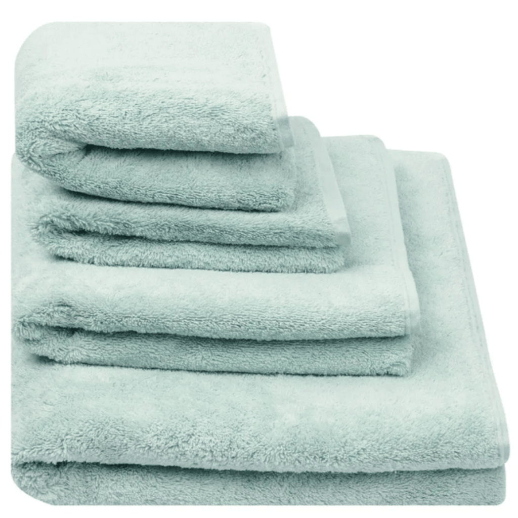 100% Organic Cotton Celadon Green Loweswater Towels - Bath Towels - The Well Appointed House