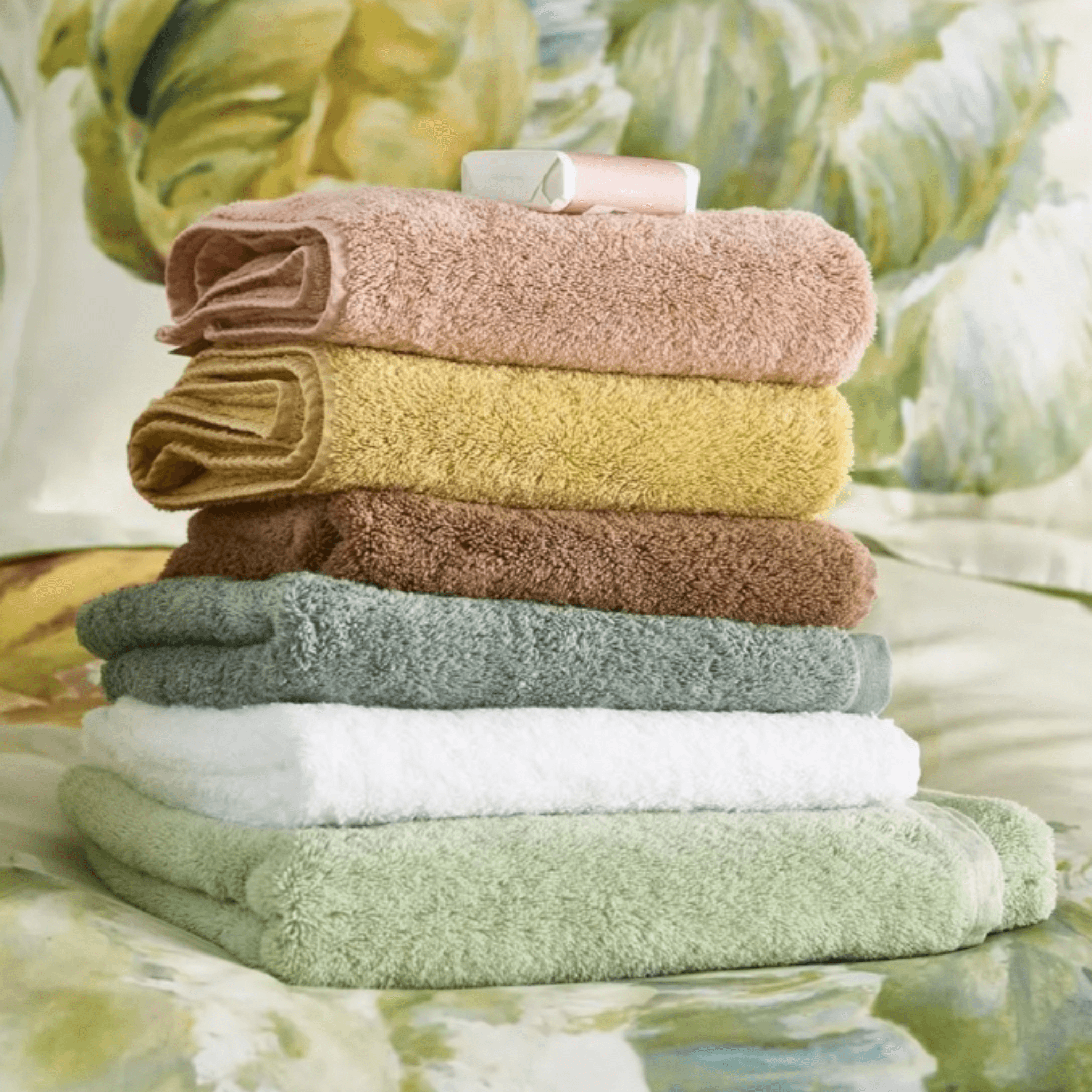 100% Organic Cotton Willow Green Loweswater Towels Bath Sheet