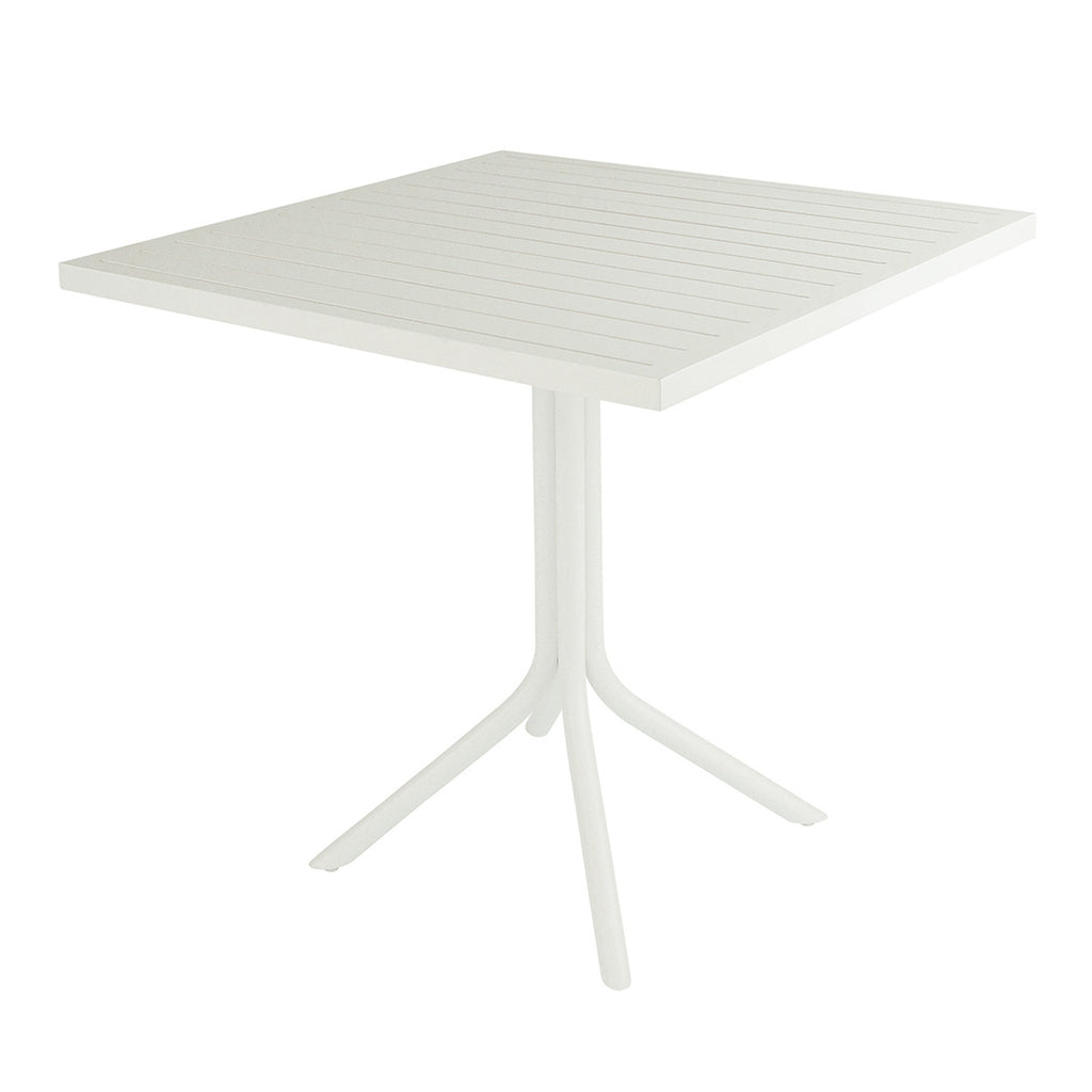 Cafe Square Table in White - THE WELL APPOINTED HOUSE
