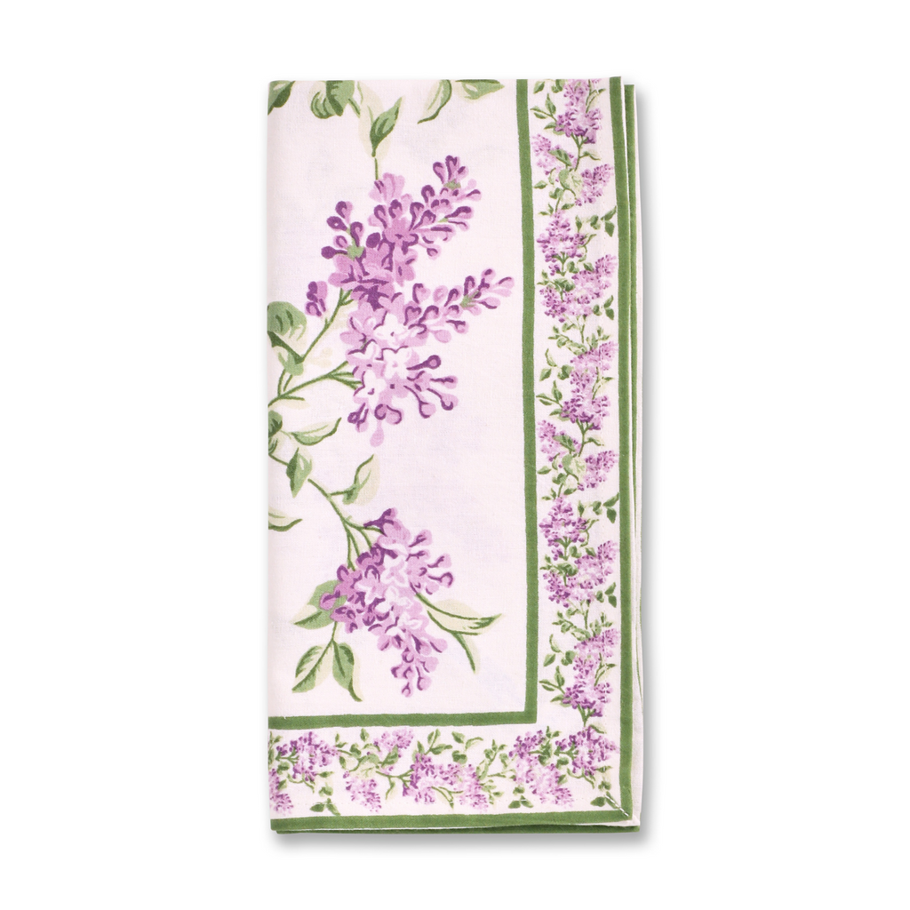 Set of Four Lilac Napkins - The Well Appointed House
