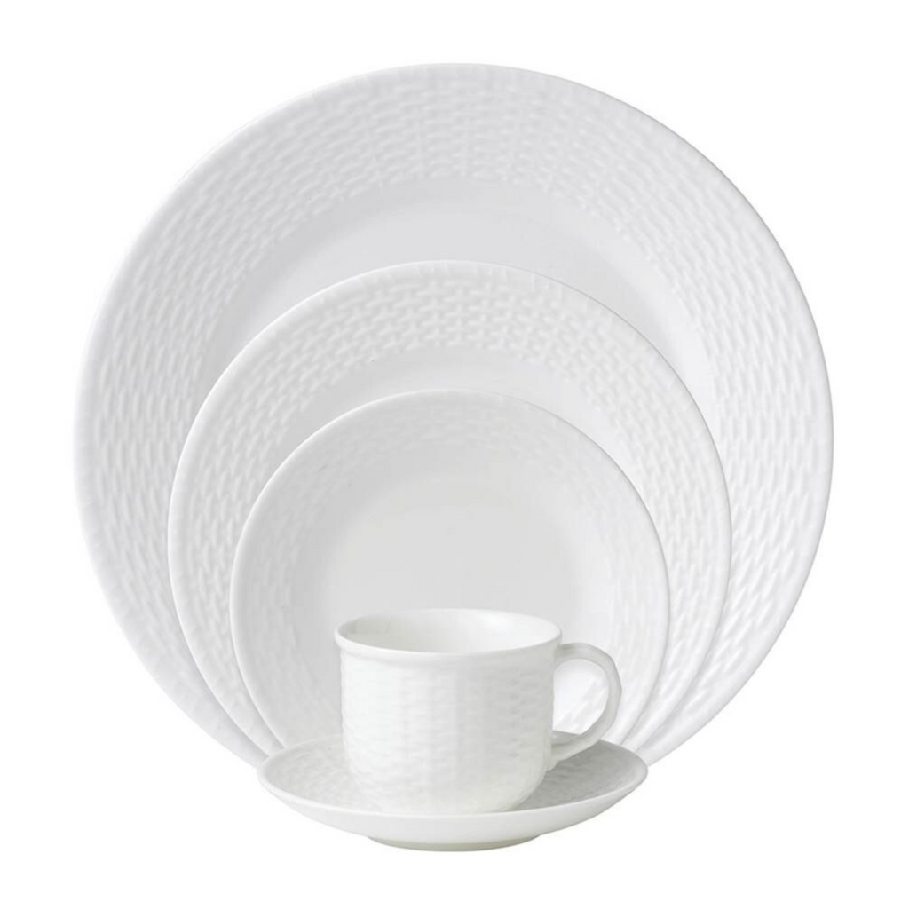 Nantucket Basket 5-piece Place Setting - The Well Appointed House
