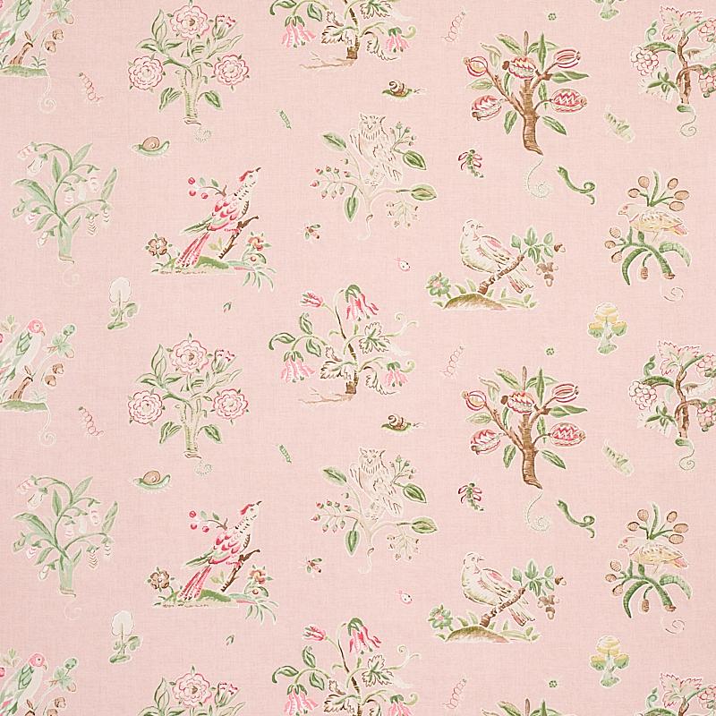 Magical Menagerie in Blush Fabric - The Well Appointed House