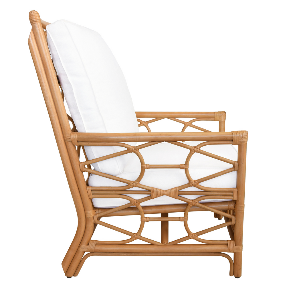 Auburn Rattan Club Chair - The Well Appointed House