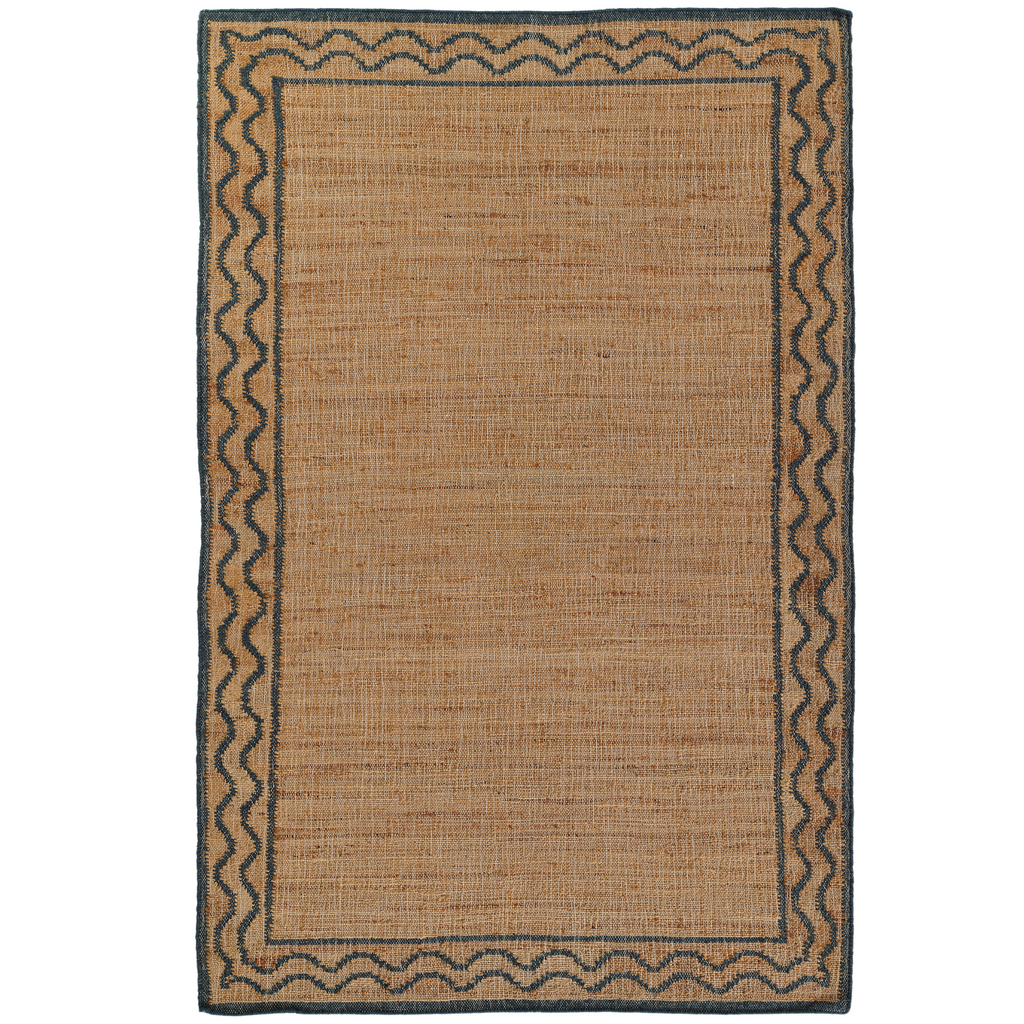 Beige Ripple Rug Neutral Rugs – The Well Appointed House