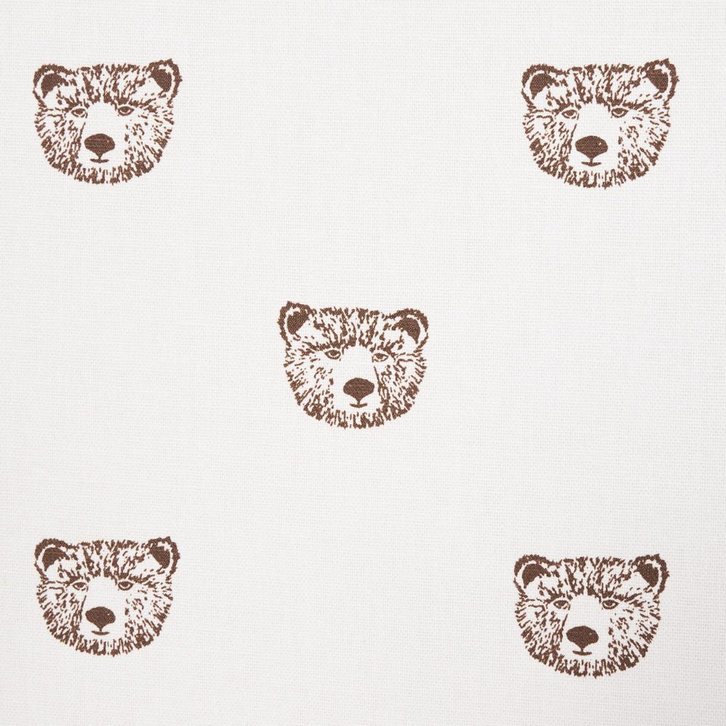 Bear High Performance Print in Ivory - The Well Appointed House