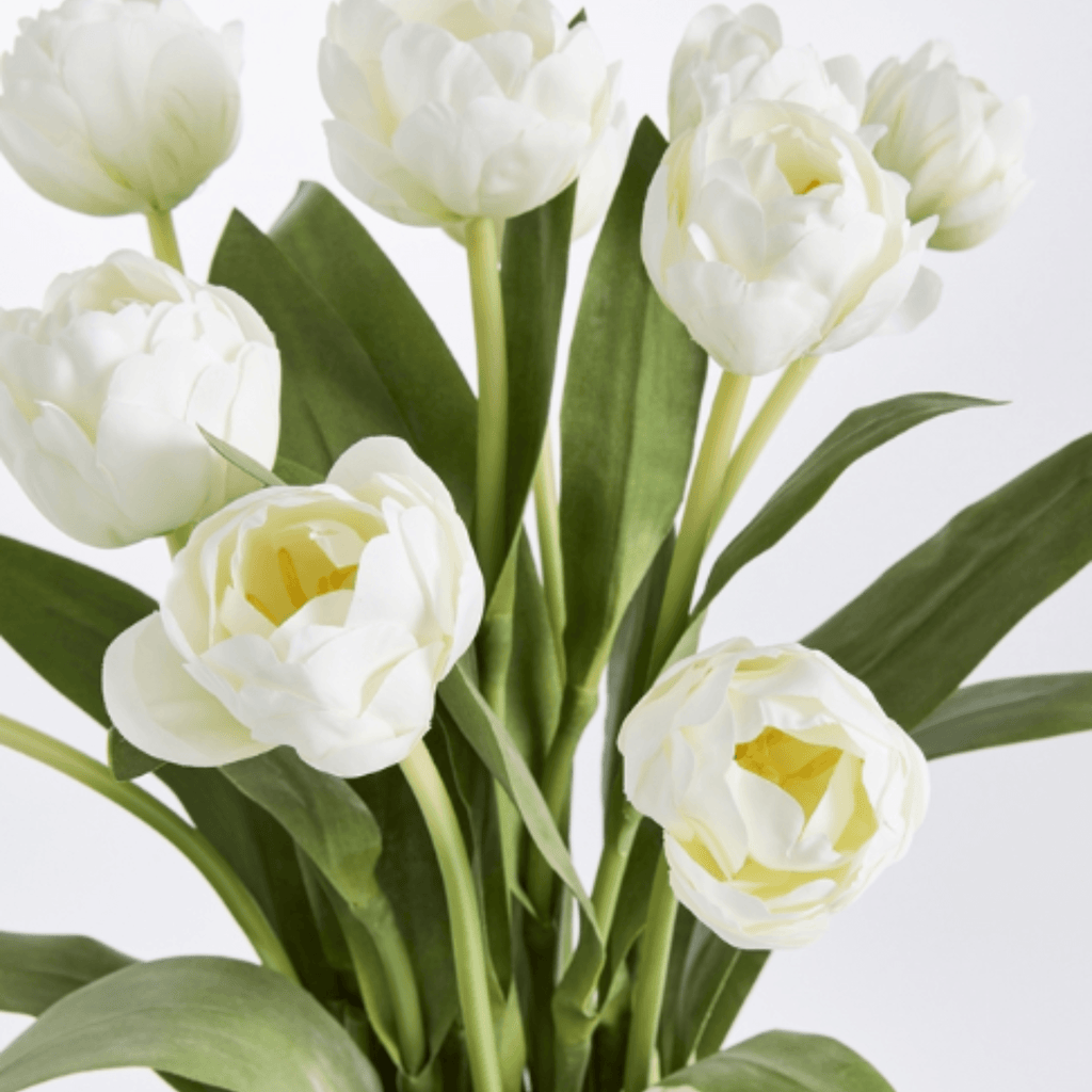 19" Faux Tulip & Peony Drop-In - Florals & Greenery - The Well Appointed House