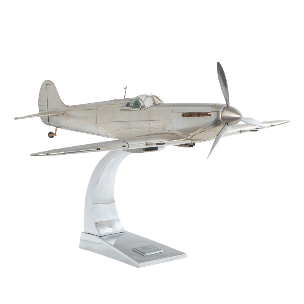1936 Spitfire Fighter Aircraft Model - Gifts for Him - The Well Appointed House