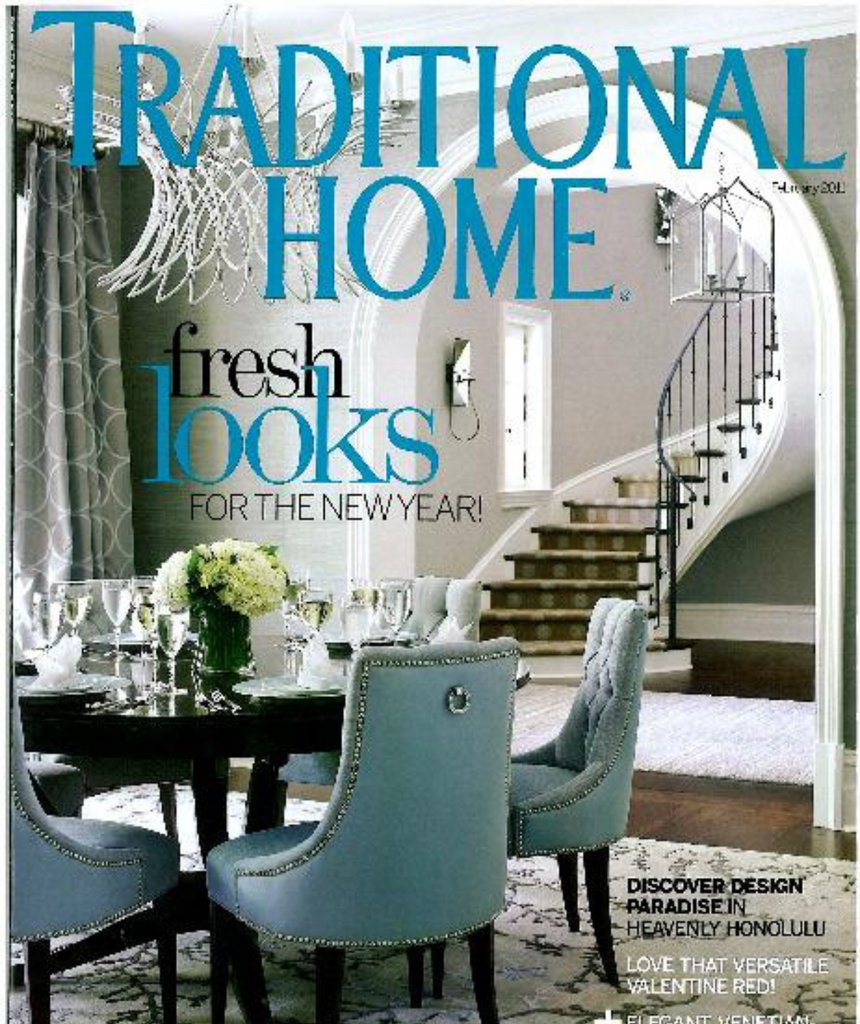 Traditional Home Mag Coverage