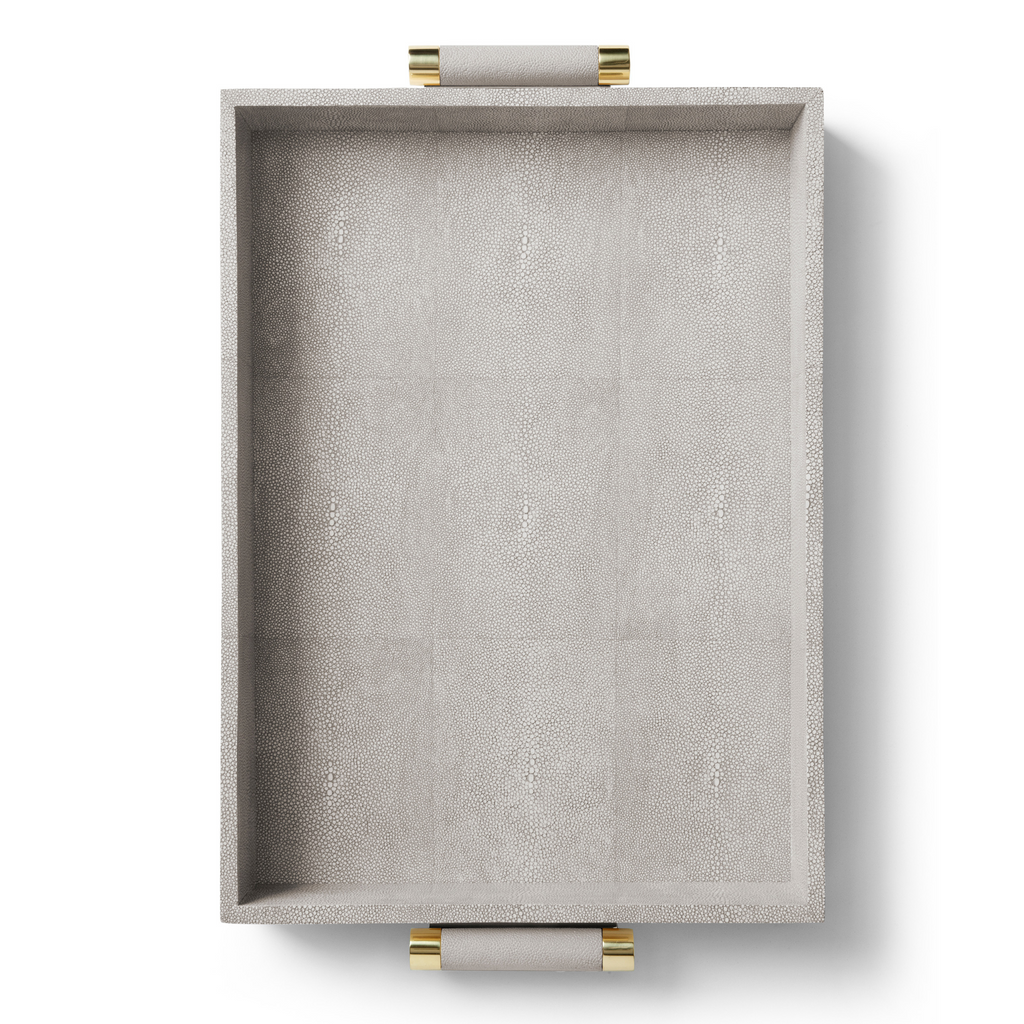 Classic Shagreen Serving Tray - The Well Appointed House