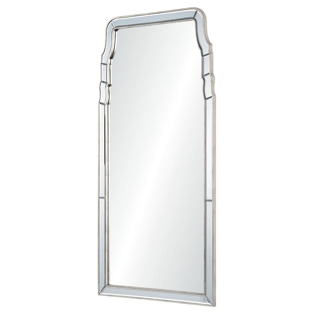 Distressed Silver Leaf Wall Mirror - Wall Mirrors - The Well Appointed House