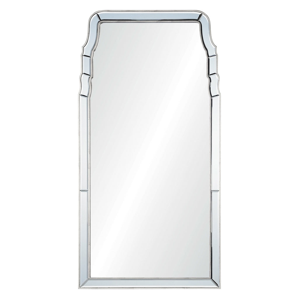 Distressed Silver Leaf Wall Mirror - Wall Mirrors - The Well Appointed House