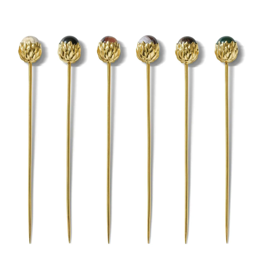 Martina Cocktail Picks, Set of 6 - The Well Appointed House