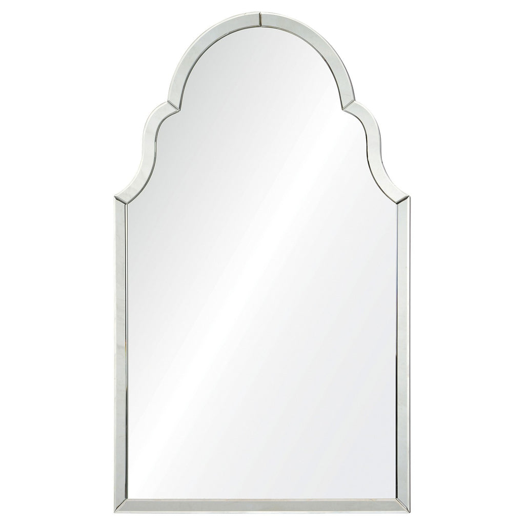 Classic Mirror Framed Arc Wall Mirror - The Well Appointed House