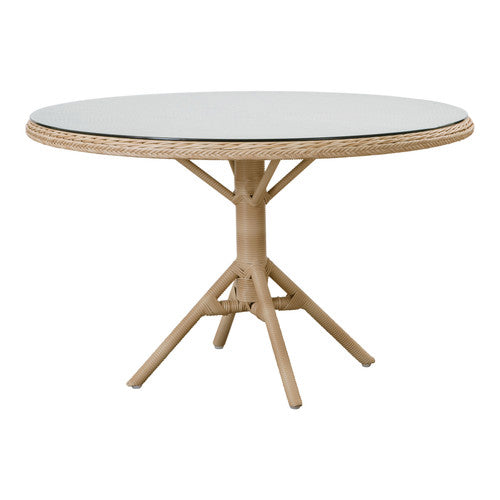 Grace Dining Table with Glass Top - THE WELL APPOINTED HOUSE