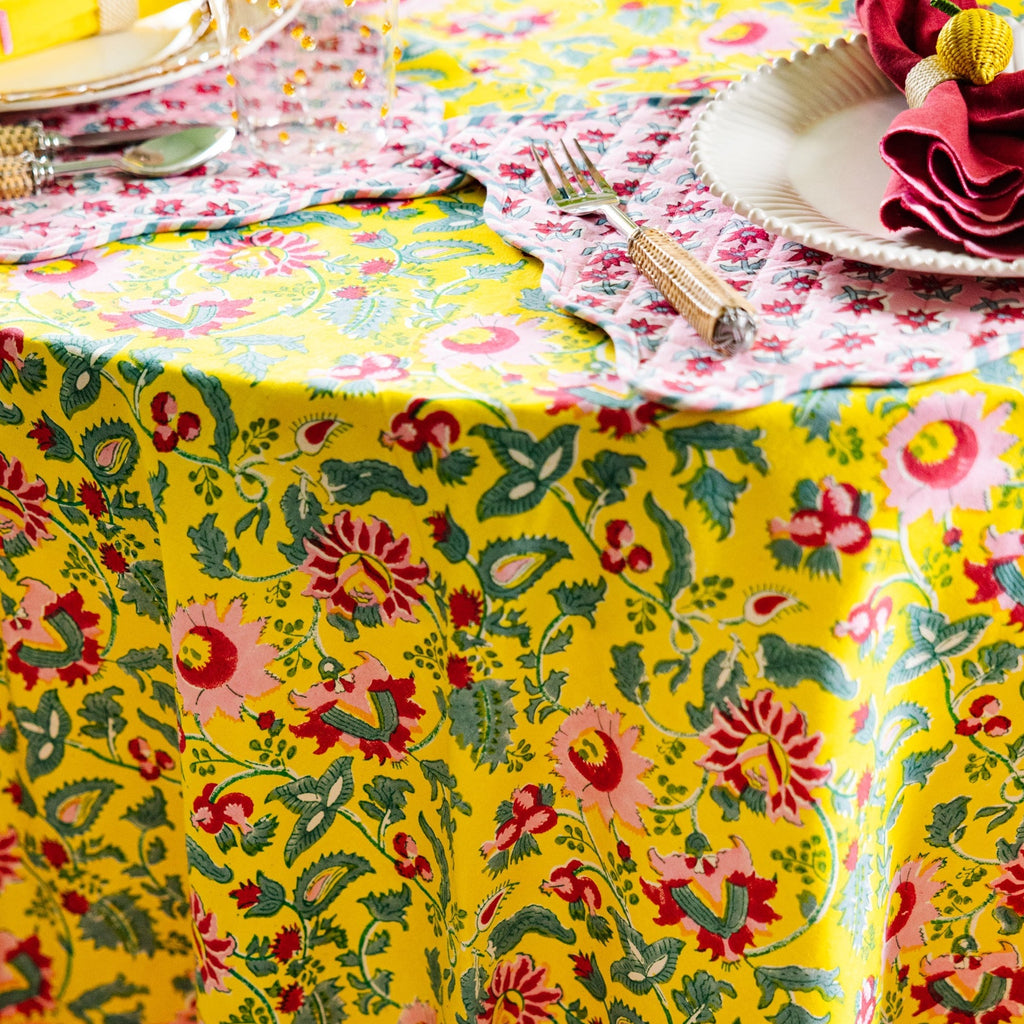 Henney Round Tablecloth - The Well Appointed House