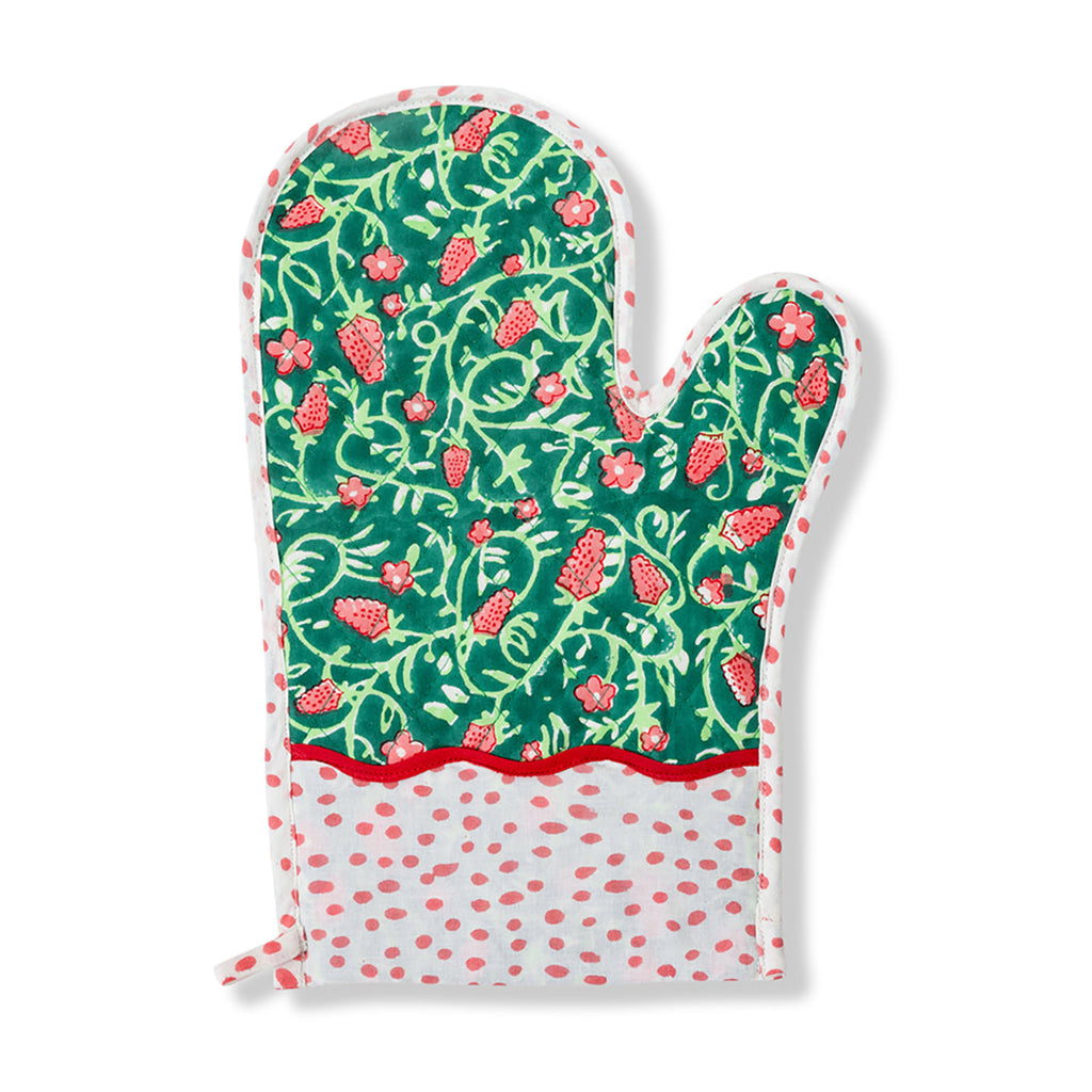 Winter Advent Oven Mitt - The Well Appointed House