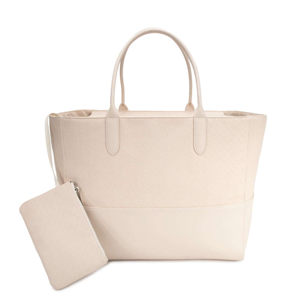 Quinn Tote Bag in Sand - The Well Appointed House
