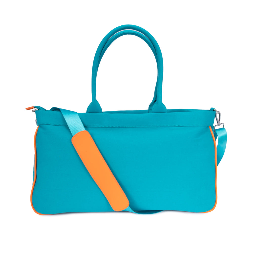 Mahjong Tote Bag in Teal - The Well Appointed House