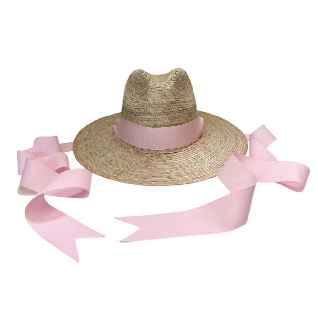 Lilac, Pink & Yellow Long Grosgrain Ribbon Pack for Girls Sun Hats - The Well Appointed House
