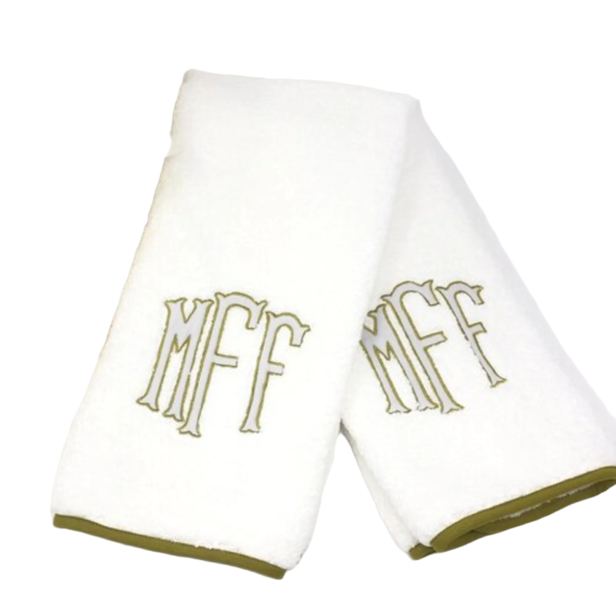 Monogrammed Terry Hand Towel – The Well Appointed House