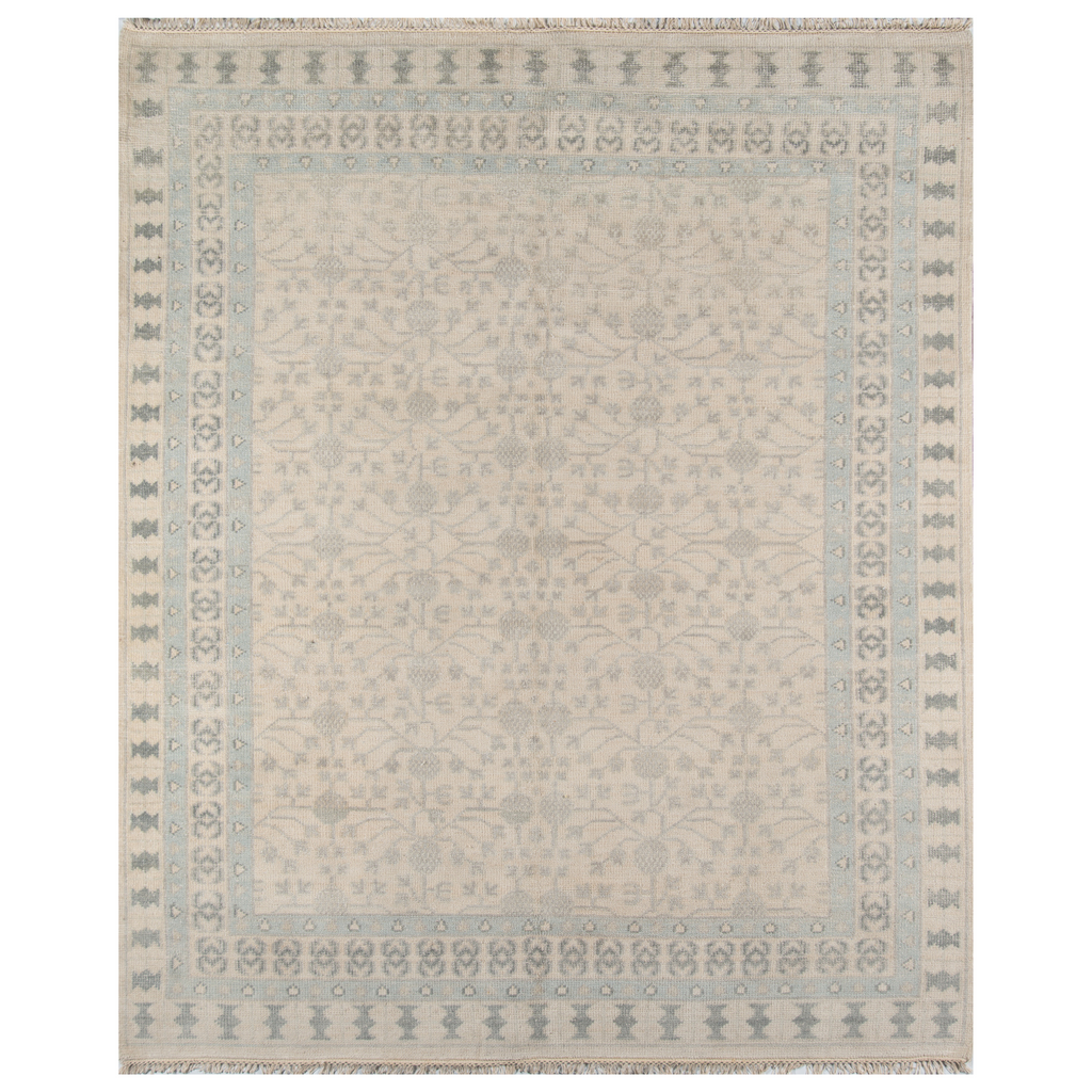 Concord Sudbury Ivory Hand Knotted Wool Area Rug - The Well Appointed House