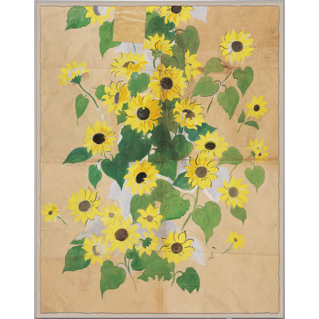 Paule Marrot Sunflowers Acrylic Box- The Well Appointed House