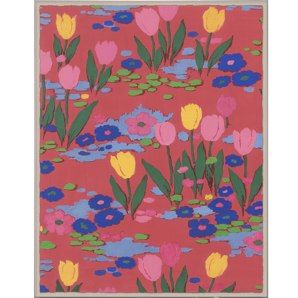 Paule Marrot Tulips 1 Acrylic Box- The Well Appointed House