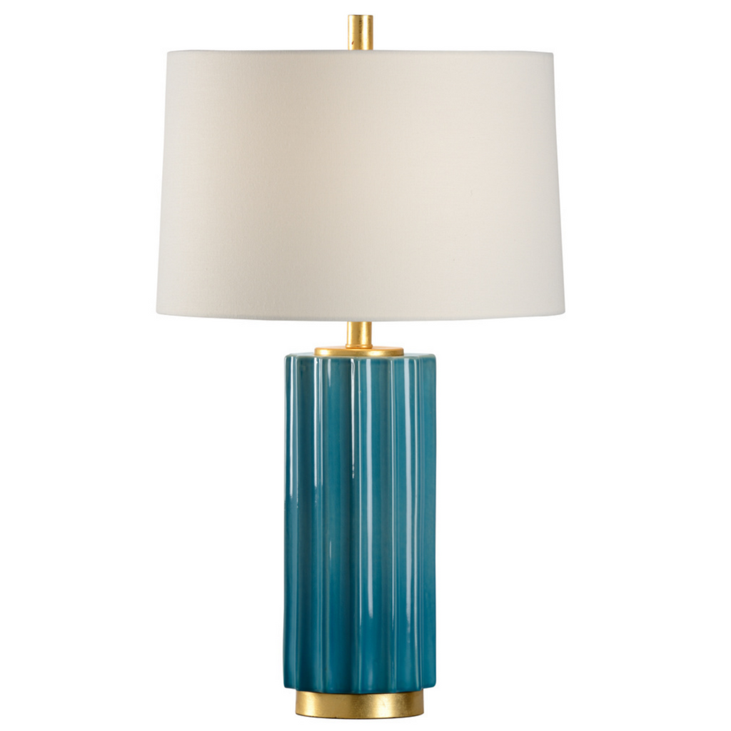 Teal Mythos Table Lamp - The Well Appointed House