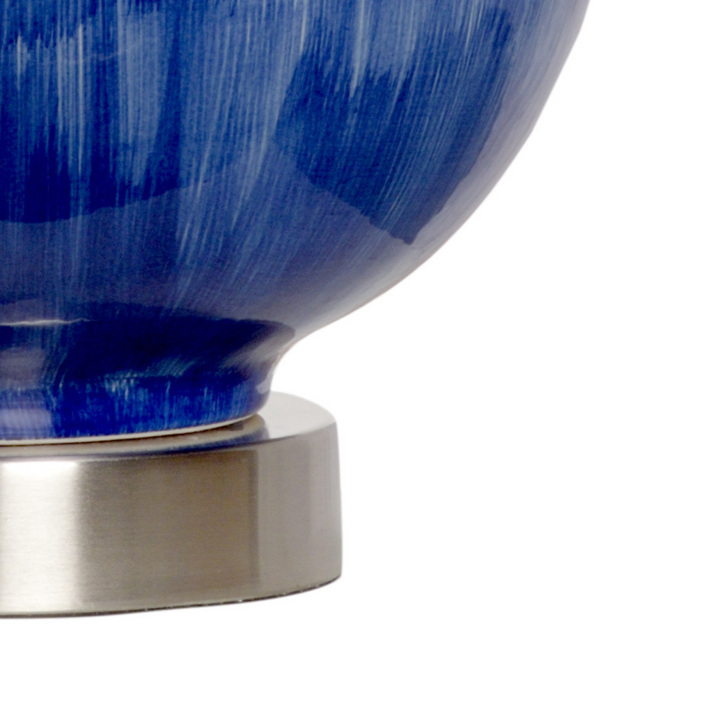 Cobalt Blue Enzo Table Lamp - The Well Appointed House