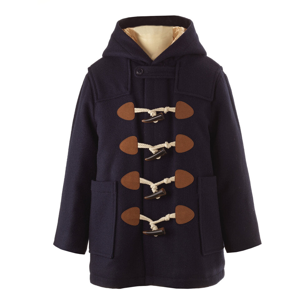 Navy Duffle Coat - The Well Appointed House