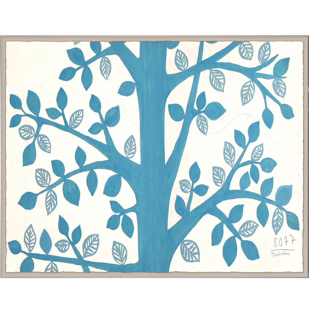 Paule Marrot Blue Tree Acrylic Box- The Well Appointed House
