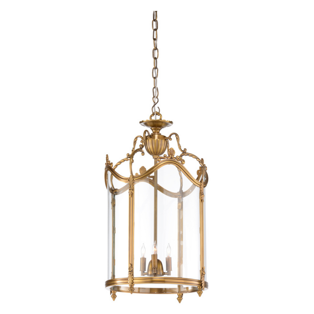 Willoughby Lantern in Brass - the well appointed house