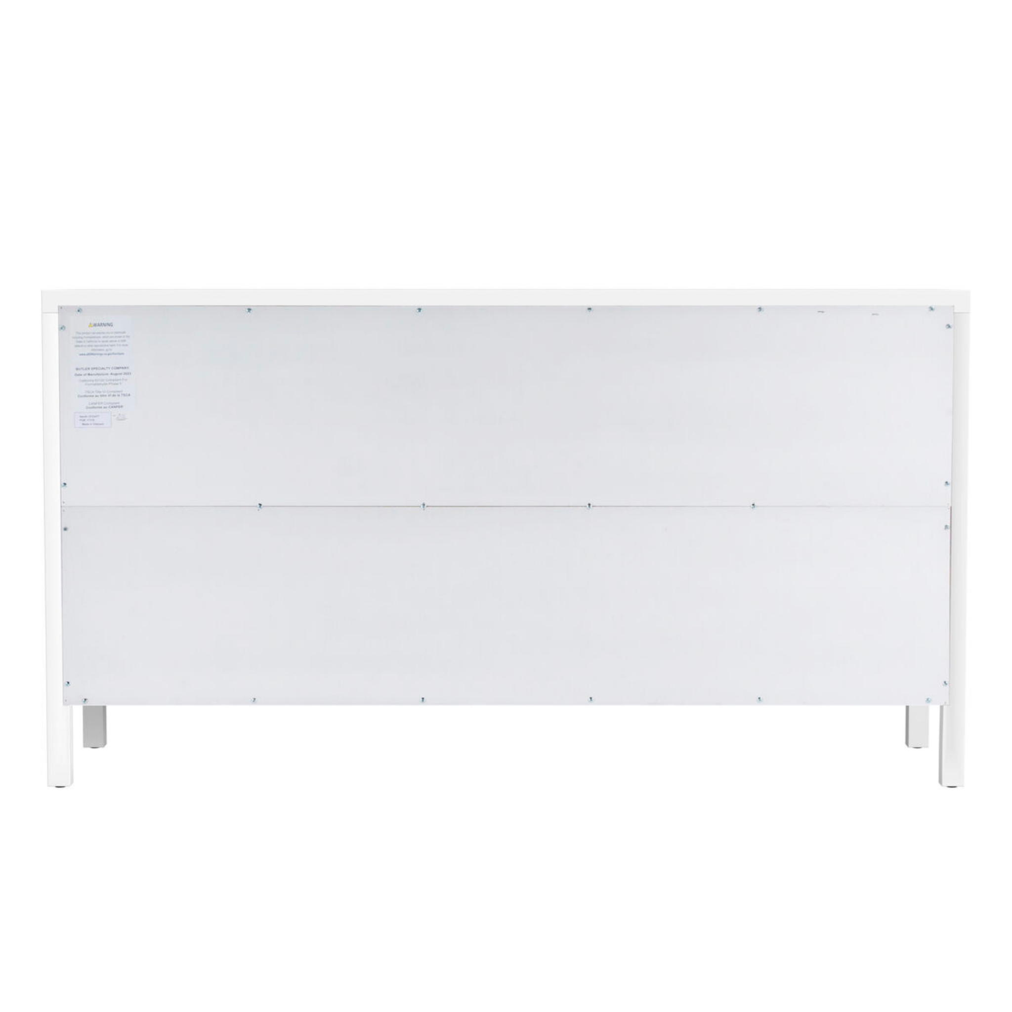 Nora Six Drawer Dresser in White – The Well Appointed House Nora Six Drawer Dresser in White – The Well Appointed House