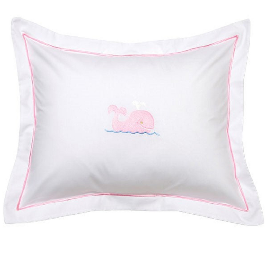 Baby Boudoir Pillow Cover in Whale Pink - The Well Appointed House
