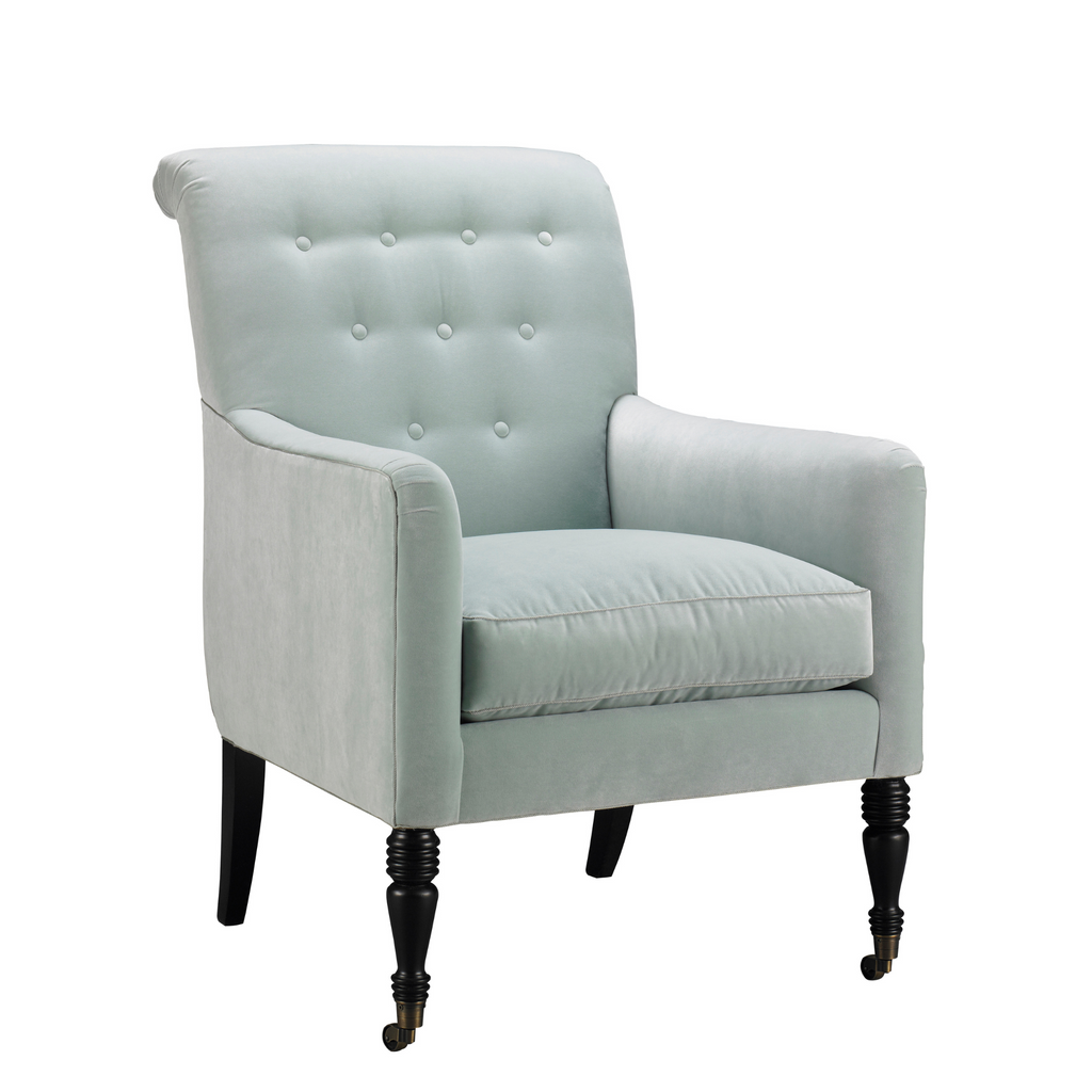 Tufted Back Keswick Chair Upholstered - The Well Appointed House