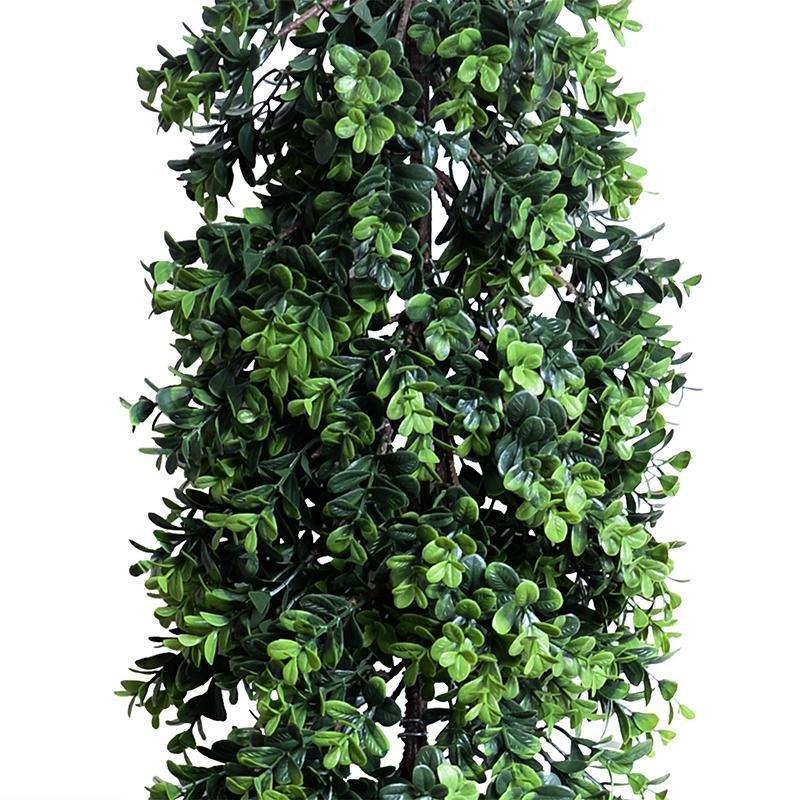 6' Faux Boxwood Shrub Christmas Garland For Outdoor Use - Florals & Greenery - The Well Appointed House