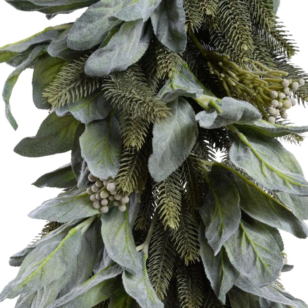 6' Long Lambs Ear Fir Holiday Garland - Florals & Greenery - The Well Appointed House