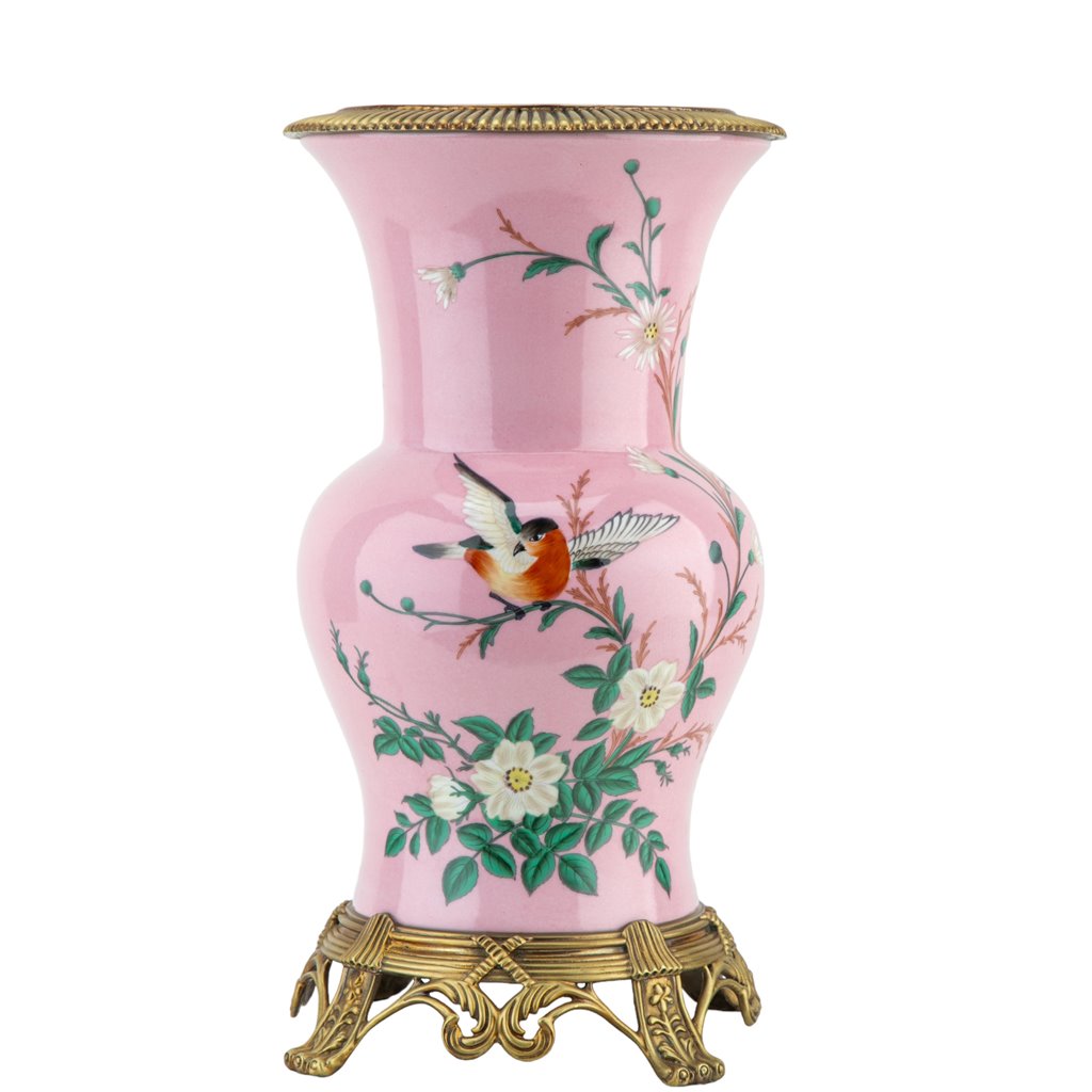 Pink Garden Vase - The Well Appointed House